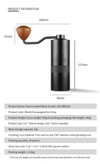 Premium Manual Coffee Grinder – 15g Portable Hand-Crank Burr Mill Gift Set | 15G-NB2024