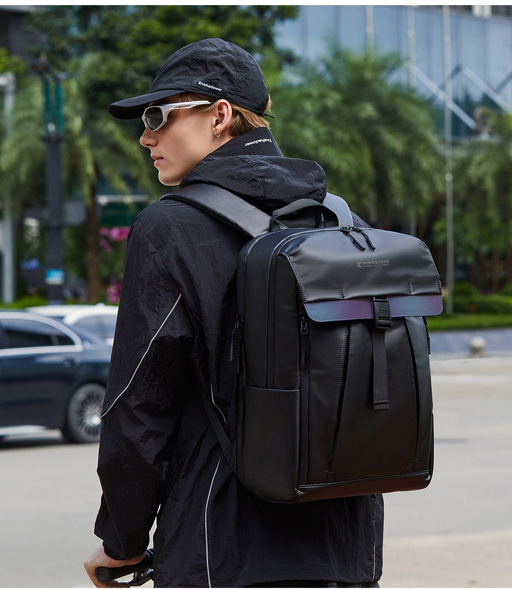 Kingsons Multi-Layer Sports Backpack – Laptop & Basketball Bag | 3330