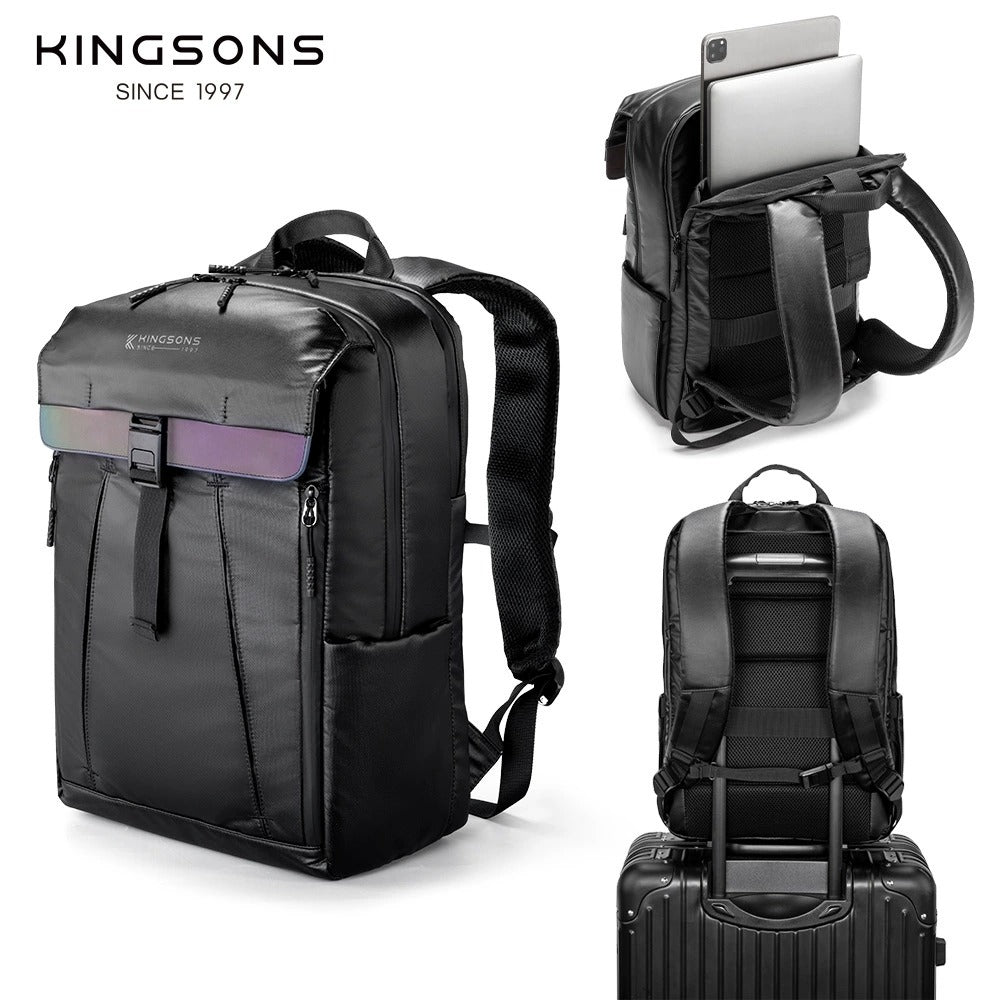 Kingsons Multi-Layer Sports Backpack – Laptop & Basketball Bag | 3330