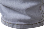 Men's Jeans Pants Casual Autumn Male Ripped Skinny Stretch Trouser Pants | ZH10