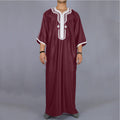 Loose-Fit Muslim Robe Modest and Comfortable Traditional Wear for Men | 1138242