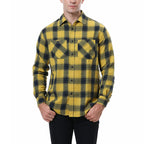 Men's Plaid Flannel Grinding Warm Shirt – European & American Casual Style | flr