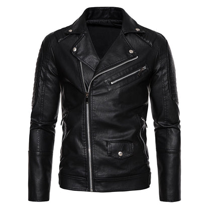 Veste en cuir de qualité supérieure pour homme de style punk | PP6611