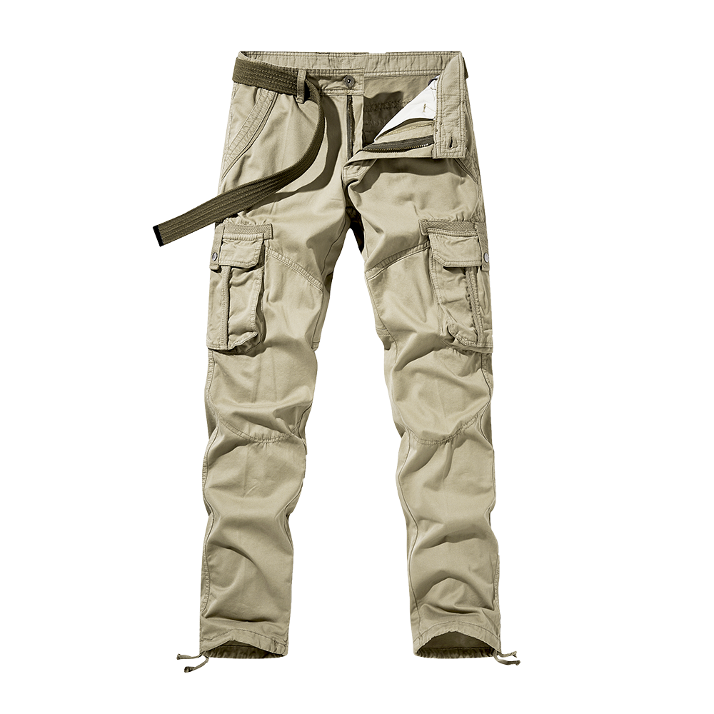 Pantalon cargo tactique d'extérieur pour homme avec plusieurs poches | YH1207