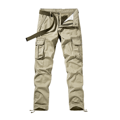 Pantalon cargo tactique d'extérieur pour homme avec plusieurs poches | YH1207