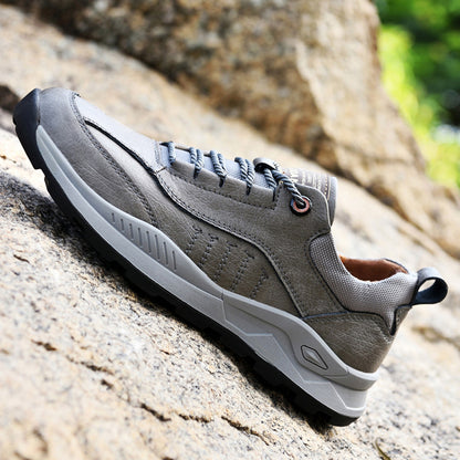 Microfiber Leather Men's Formal Walking Shoes Grey | 1299