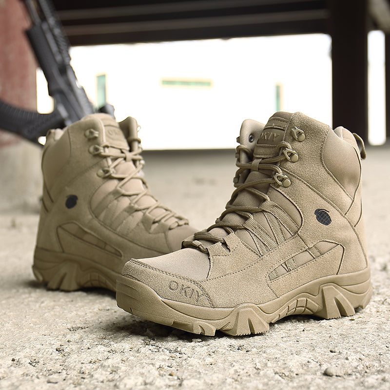 Converse desert tactical boots deals with side zipper