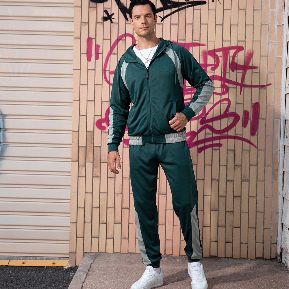 Mens green clearance tracksuit