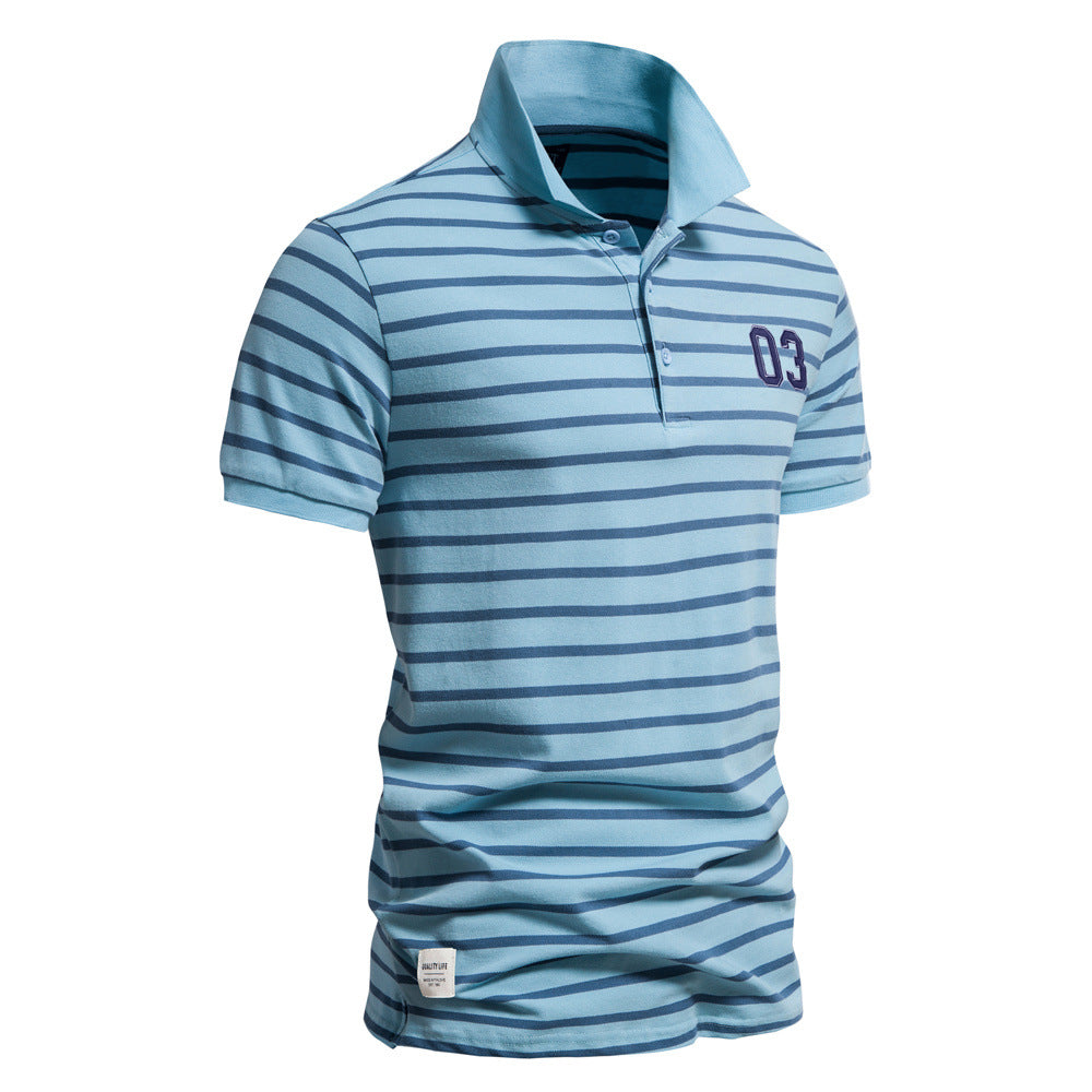 Men's Classic Polo Summer Casual Short Sleeve T-Shirt | PS629