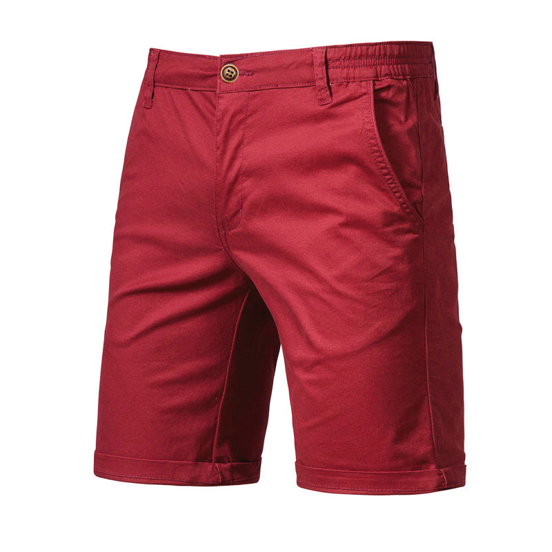 Men's Summer Cotton Classic Casual Beach Shorts | 019