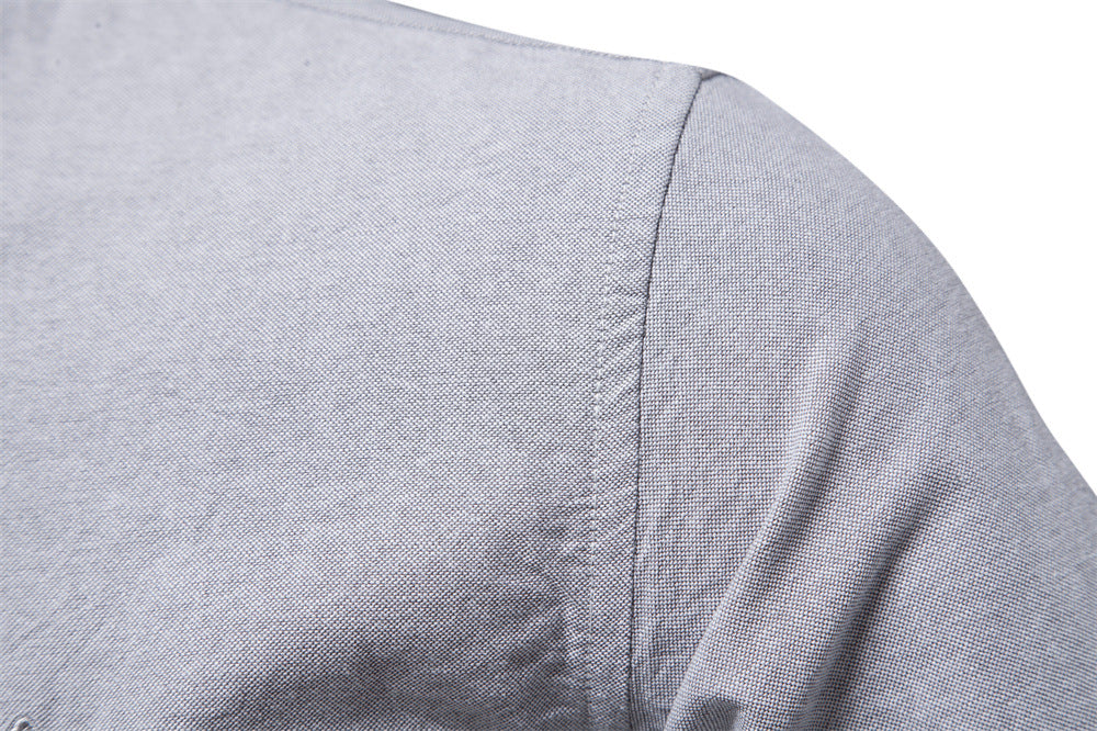 Men's Short Sleeve Slim Fit Business Shirt Basic Designed Breathable | SH711