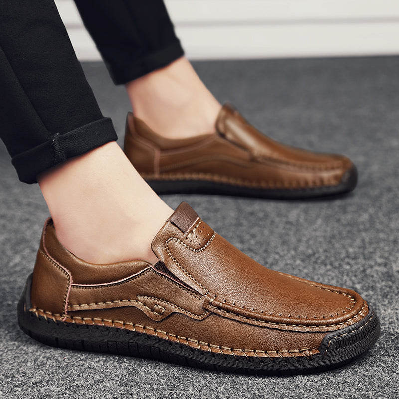 Men's Casual Breathable Loafers Luxury Moccasins Shoes | 9918