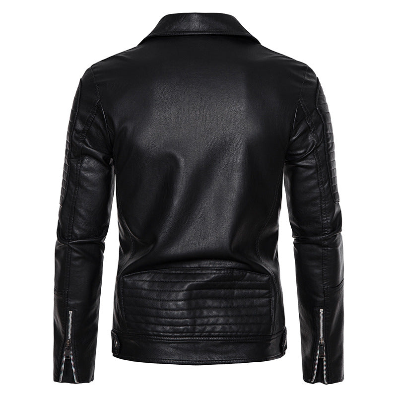 Veste en cuir de qualité supérieure pour homme de style punk | PP6611