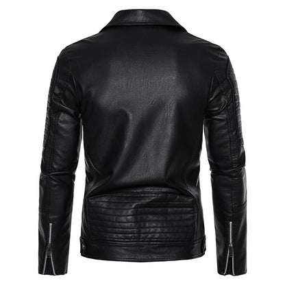 Veste en cuir de qualité supérieure pour homme de style punk | PP6611