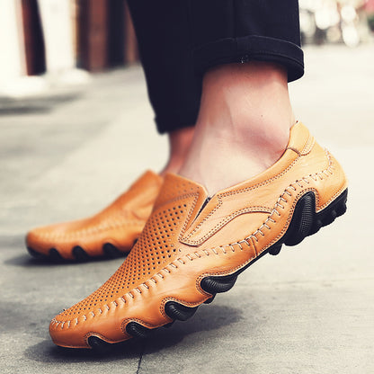 Mocassins plats en maille style été pour hommes | K626 