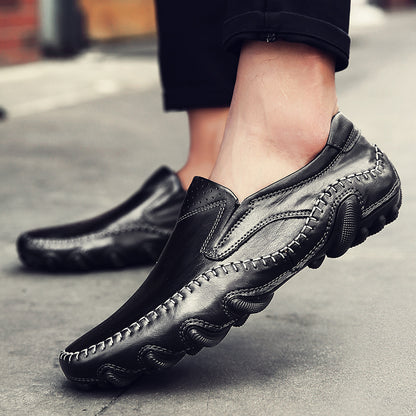 Men's Summer Style Mesh Flats Loafer Creepers Casual Shoes | K626