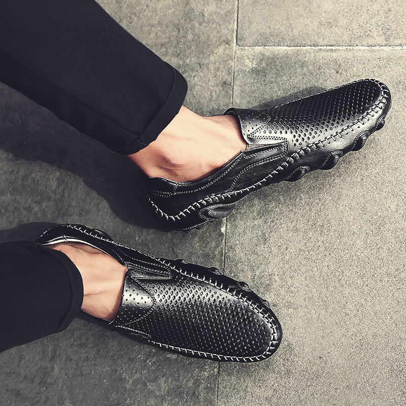 Mocassins plats en maille style été pour hommes | K626 