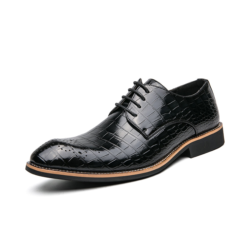 Men's Casual Wedding Boots Formal Lace Up Brogue Shoes | 681-29