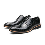 Men's Casual Wedding Boots Formal Lace Up Brogue Shoes | 681-29