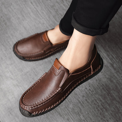 Men's Casual Breathable Loafers Luxury Moccasins Shoes | 9918