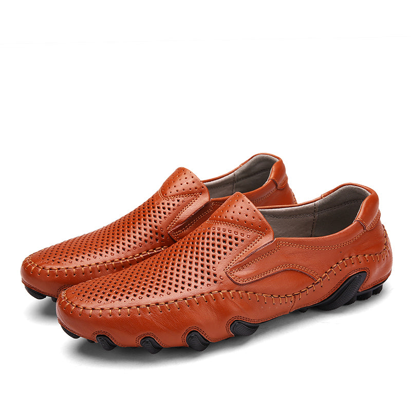 Mocassins plats en maille style été pour hommes | K626 