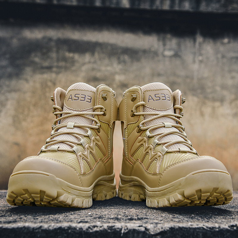 Military tactical clearance boots desert combat