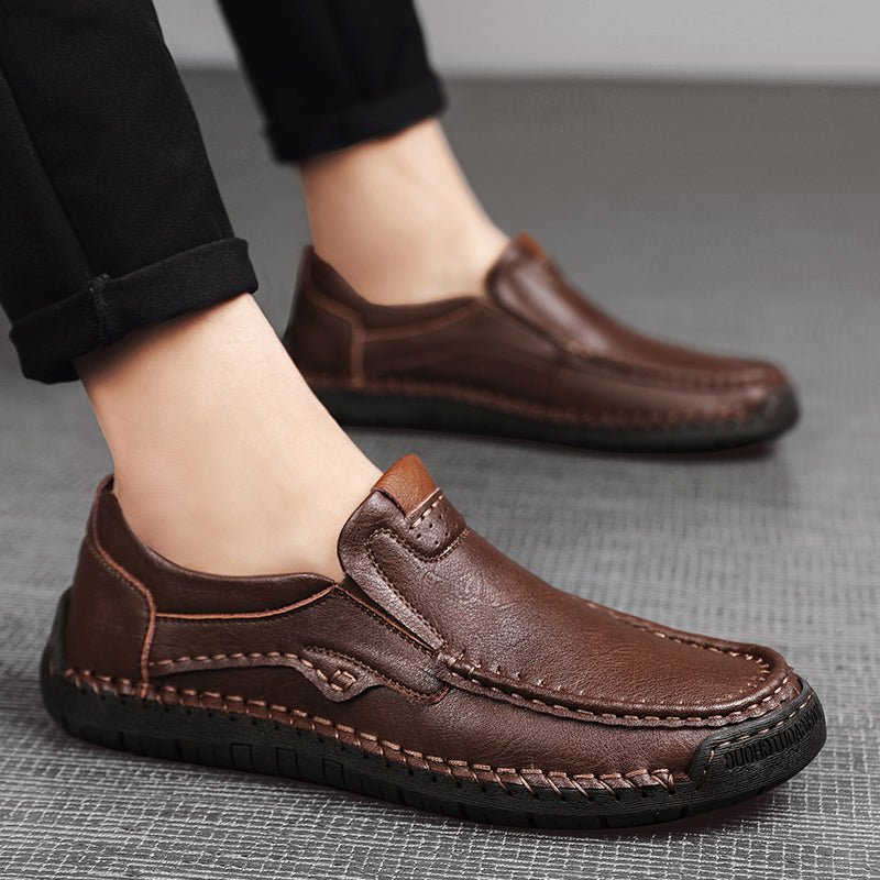 Men's Casual Breathable Loafers Luxury Moccasins Shoes | 9918