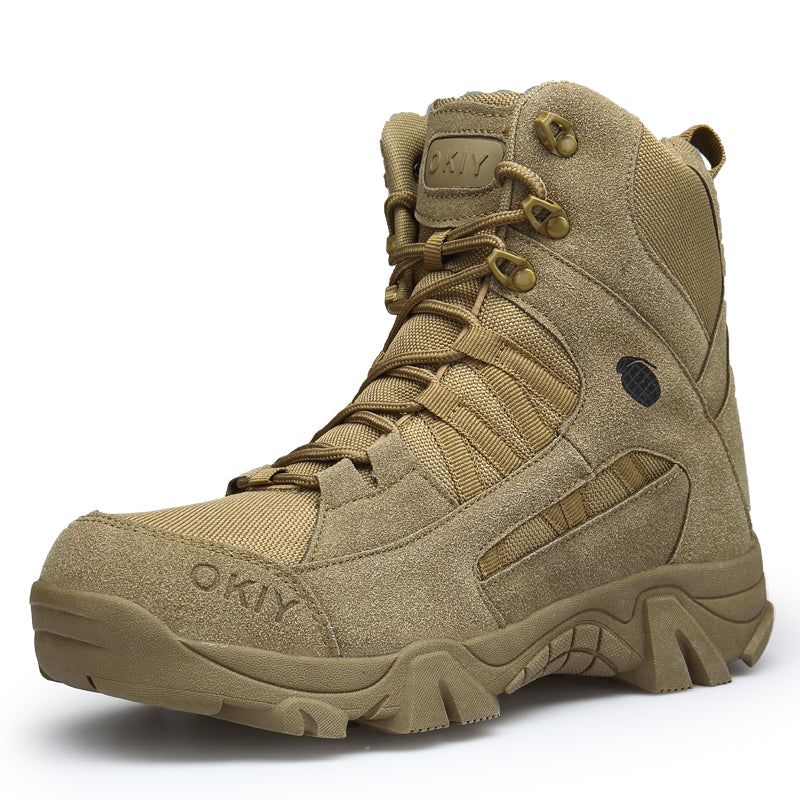 Mil-Tac Army Combat Shoes Side Zip Desert Boots | 1705
