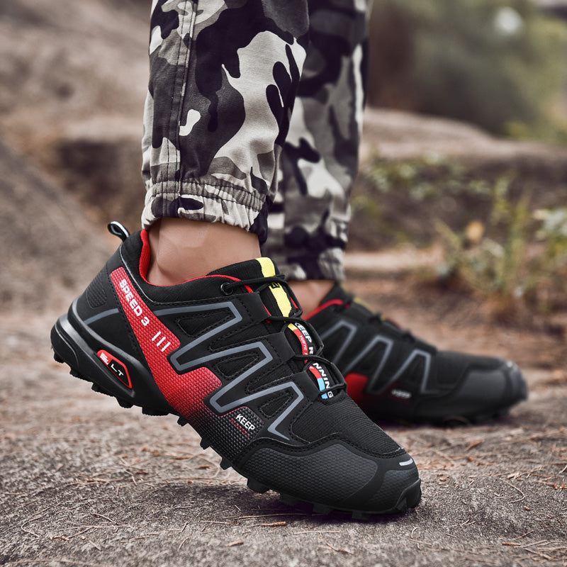 Men’s Outdoor Trail Running Shoes Non-Slip Trail Hiking Shoes -8-3