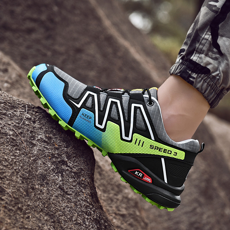 Men’s Outdoor Trail Running Shoes Non-Slip Trail Hiking Shoes -8-3