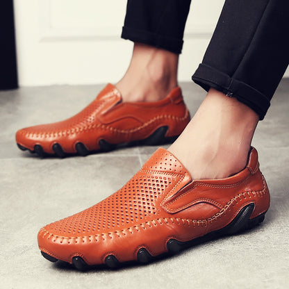 Mocassins plats en maille style été pour hommes | K626 