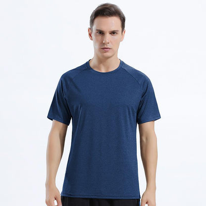 Men's Athletic Running Gym Workout Short Sleeve Tee Tops | 83106