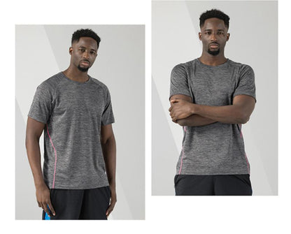 Men’s Active Cotton Crew Neck T Shirts | Athletic Running Gym Workout Tee Tops | 83425