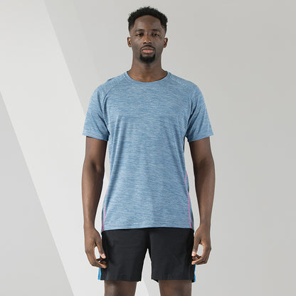 Men’s Active Cotton Crew Neck T Shirts | Athletic Running Gym Workout Tee Tops | 83425