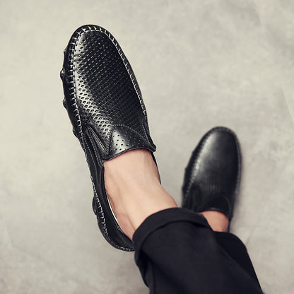 Mocassins plats en maille style été pour hommes | K626 