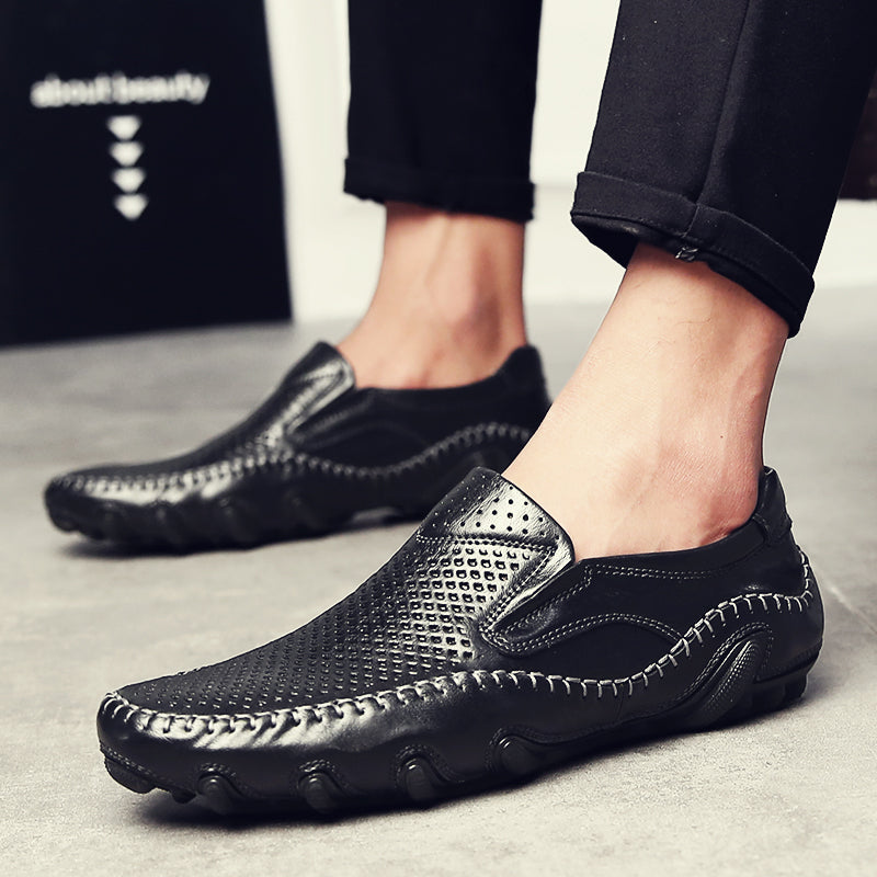 Mocassins plats en maille style été pour hommes | K626 