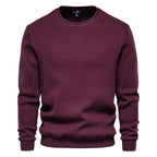 Men's Casual Slim Fit Basic Knitted Thermal Crew-Neck Pullover Sweater-98505