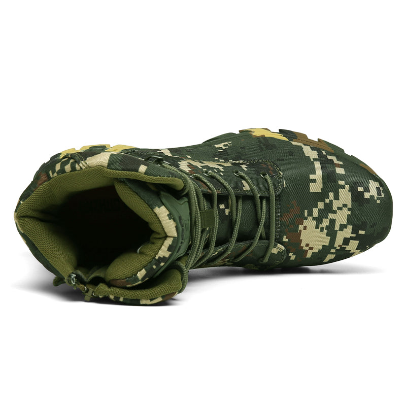 Mens on sale camo boots