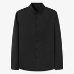 Men Spring Summer Business Wrinkle-Free Solid Color Mulberry Silk Dress Shirts | SC-2210