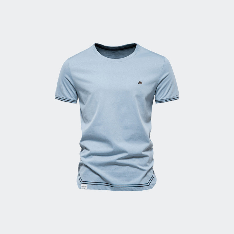 Men's Business Crew Neck Short-Sleeve T-Shirt-TS185