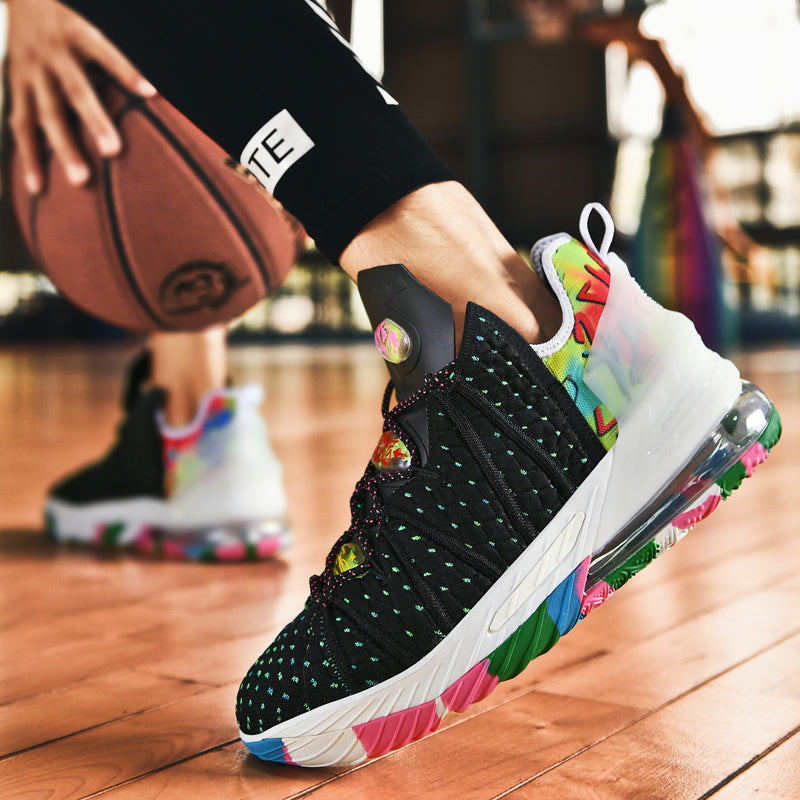 Chaussures de basket-ball antidérapantes Flyknit confortables et tendance pour l'école | ZMS18