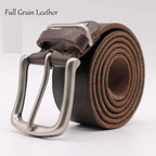 Genuine Men's Leather Belt, 1 1/2" with Full Grain Leather | N8080