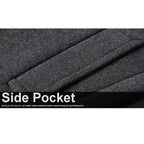 Men's Stand-collar Trench Coats Mid-Length Single Breasted Woolen Top Coat | 825