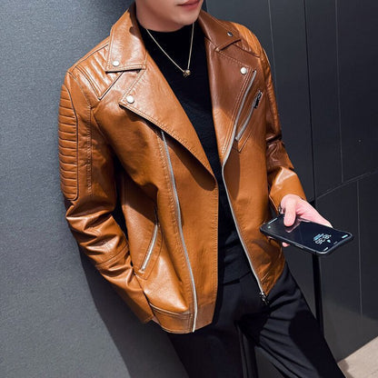 Punk Style Men's Premium Art Leather Jacket | PP6611