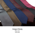 2.5'' Solid Ties Pure Color Ties Set Business Formal Necktie Tie for Men Formal  | ZYL