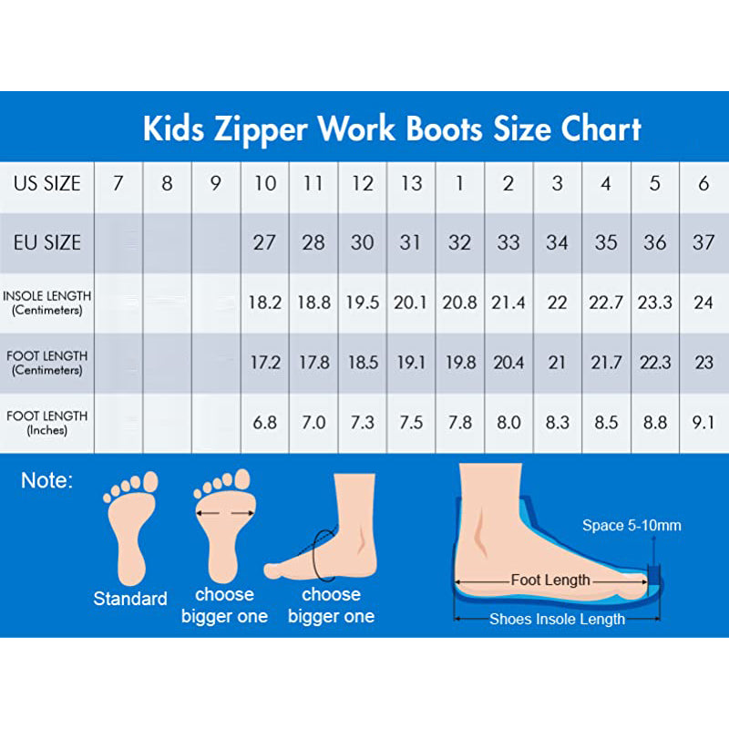 Kids Classic Zipper Waterproof Comfort Work Boot(Toddler/Little Kid/Big Kid) | XA7000