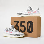 Unisex 350V Boost Trainers Sports Workout Shoes American Sneakers | White & Red