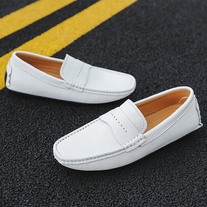 Men's Casual Loafers Moccasins Soft Breathable Slip on Shoes | 2268