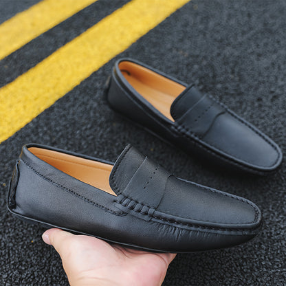 Men's Casual Loafers Moccasins Soft Breathable Slip on Shoes | 2268