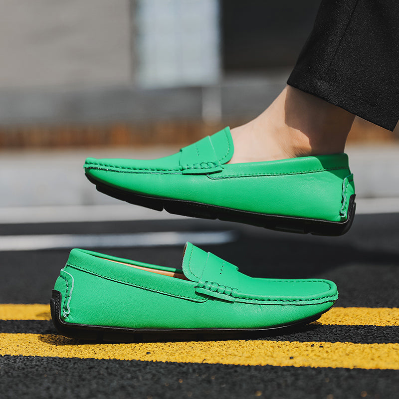 Men's Casual Loafers Moccasins Soft Breathable Slip on Shoes | 2268